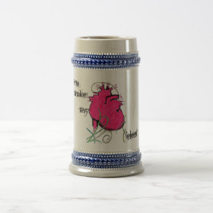 Caneca De Cerveja Coração Hemorragia