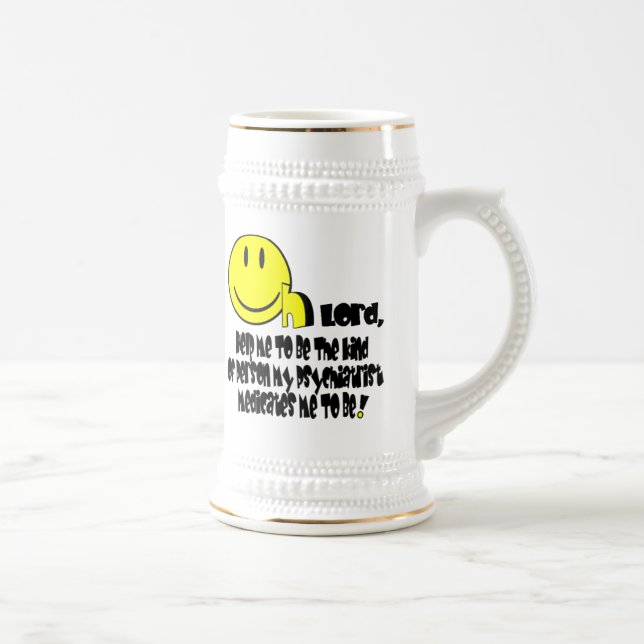 Caneca De Cerveja Cores claras de Psych T. (Direita)