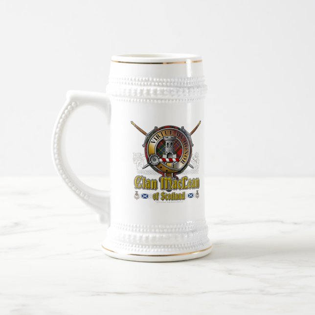 Caneca De Cerveja Crachá MacLean Clan (Esquerda)