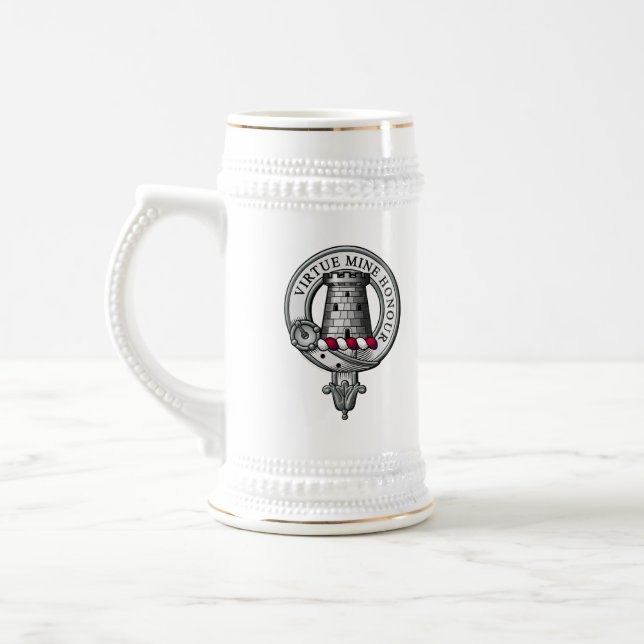 Caneca De Cerveja Crachá MacLean Crest (Esquerda)