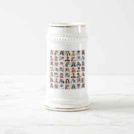 Caneca De Cerveja Crie Sua Própria Colagem de 49 Fotos