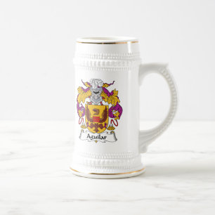 Caneca De Cerveja Crista da família de Aguilar
