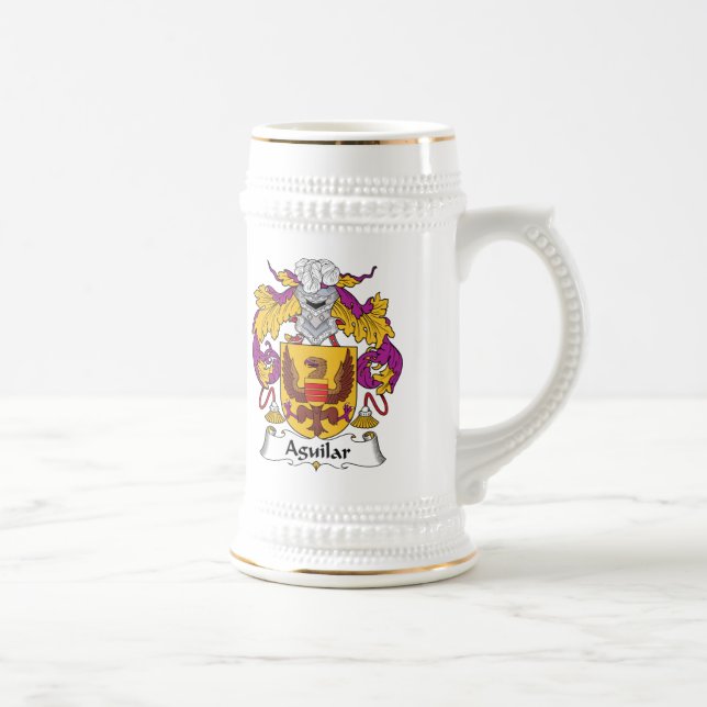 Caneca De Cerveja Crista da família de Aguilar (Direita)