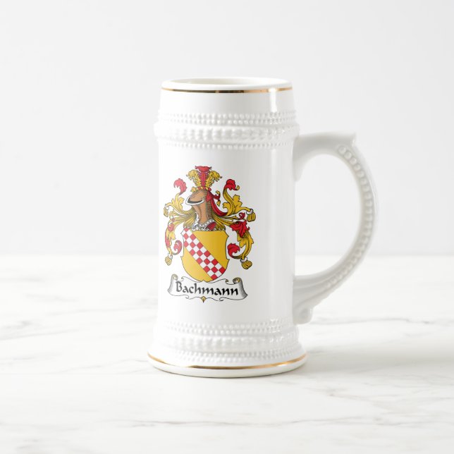 Caneca De Cerveja Crista da família de Bachmann (Direita)