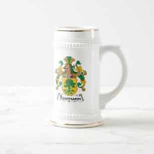 Caneca De Cerveja Crista da família de Baumann
