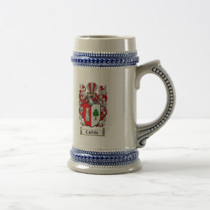 CANECA DE CERVEJA CRISTA DA FAMÍLIA DE CASTILLO - BRASÃO DE CASTIL