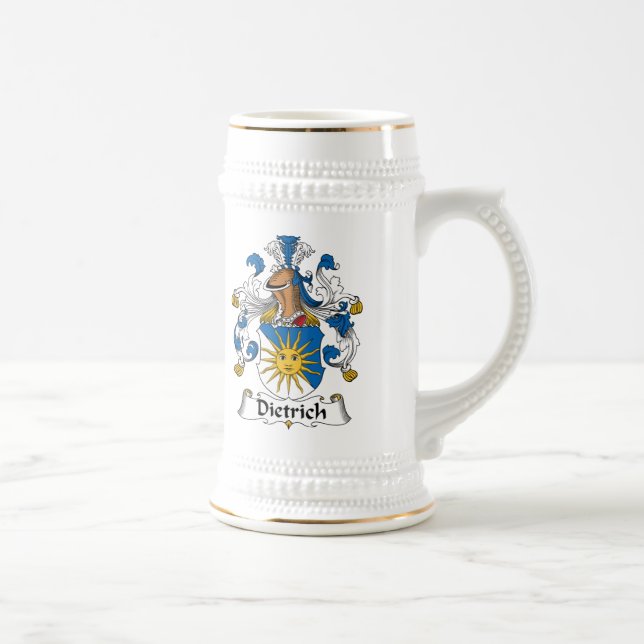 Caneca De Cerveja Crista da família de Dietrich (Direita)