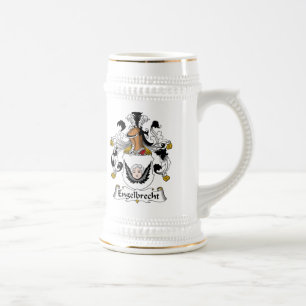 Caneca De Cerveja Crista da família de Engelbrecht
