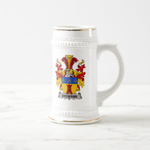 Caneca De Cerveja Crista da família de Erdmann