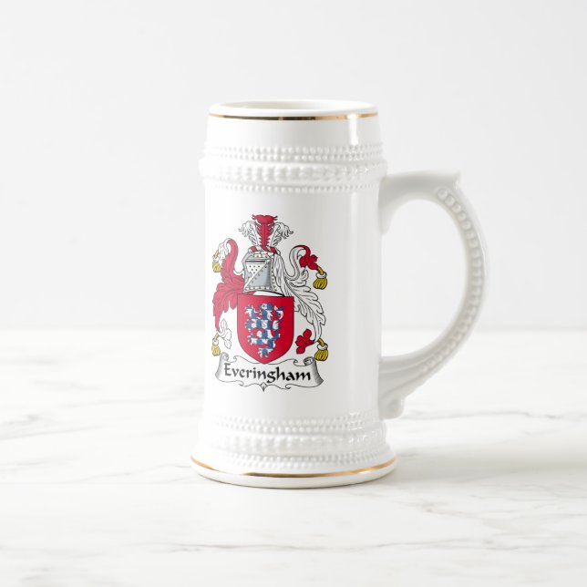 Caneca De Cerveja Crista da família de Everingham (Direita)