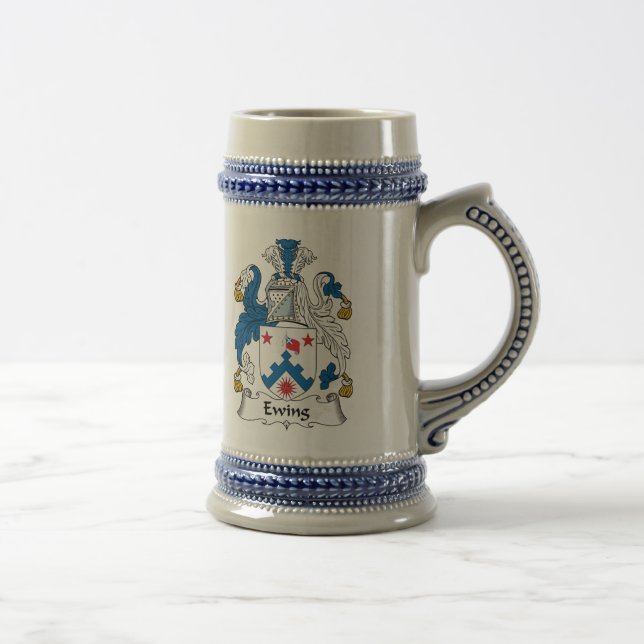 Caneca De Cerveja Crista da família de Ewing (Direita)