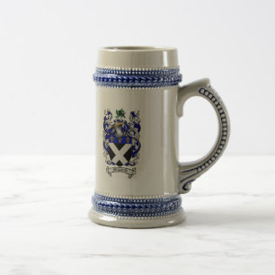 CANECA DE CERVEJA CRISTA DA FAMÍLIA DE FITZPATRICK - CRISTA DE