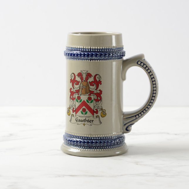 Caneca De Cerveja Crista da família de Gauthier (Direita)
