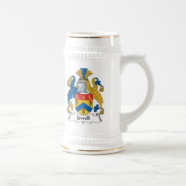Caneca De Cerveja Crista da família de Jewell (Direita)