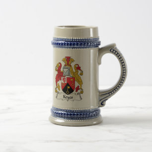 Caneca De Cerveja Crista da família de Keyes
