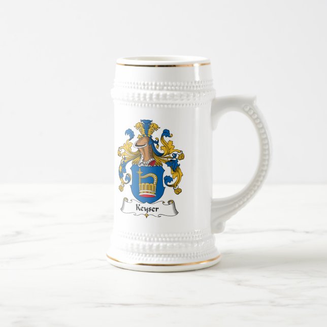 Caneca De Cerveja Crista da família de Keyser (Direita)