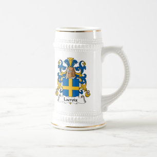 Caneca De Cerveja Crista da família de Lacroix