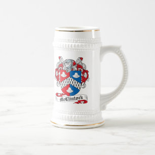 Caneca De Cerveja Crista da família de McClintock