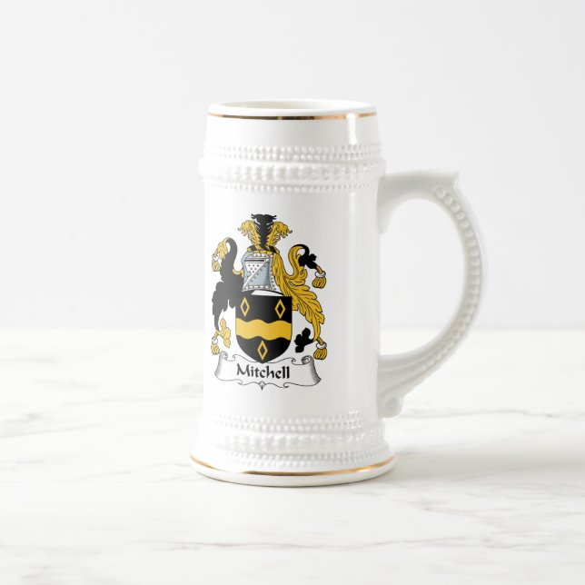 Caneca De Cerveja Crista da família de Mitchell (Direita)