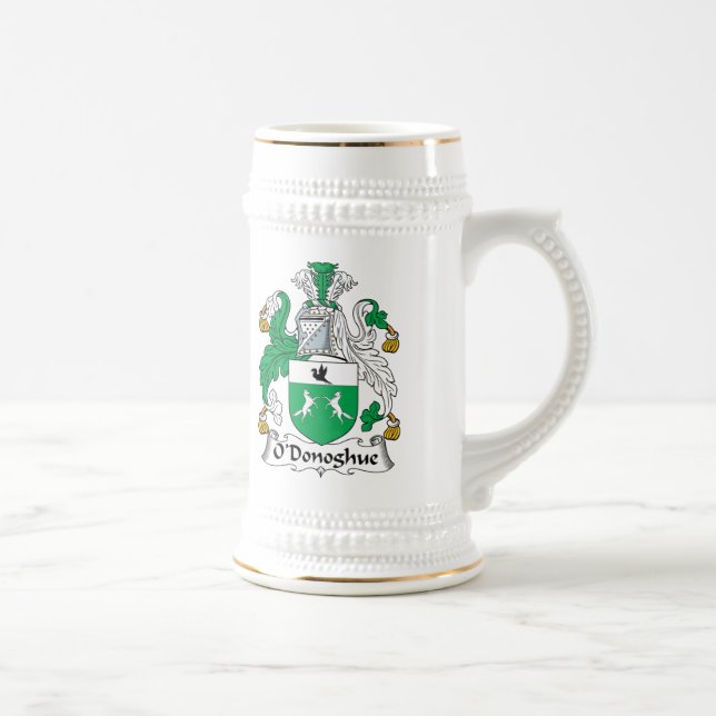 Caneca De Cerveja Crista da família de O'Donoghue (Direita)