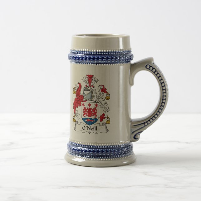 Caneca De Cerveja Crista da família de O'Neill (Direita)
