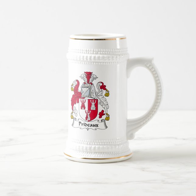 Caneca De Cerveja Crista da família de Prideaux (Direita)