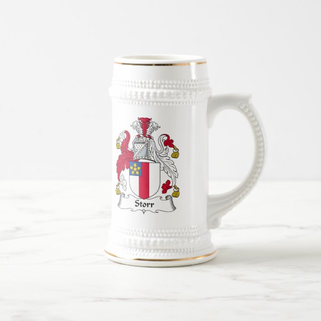 Caneca De Cerveja Crista da família de Storr (Direita)