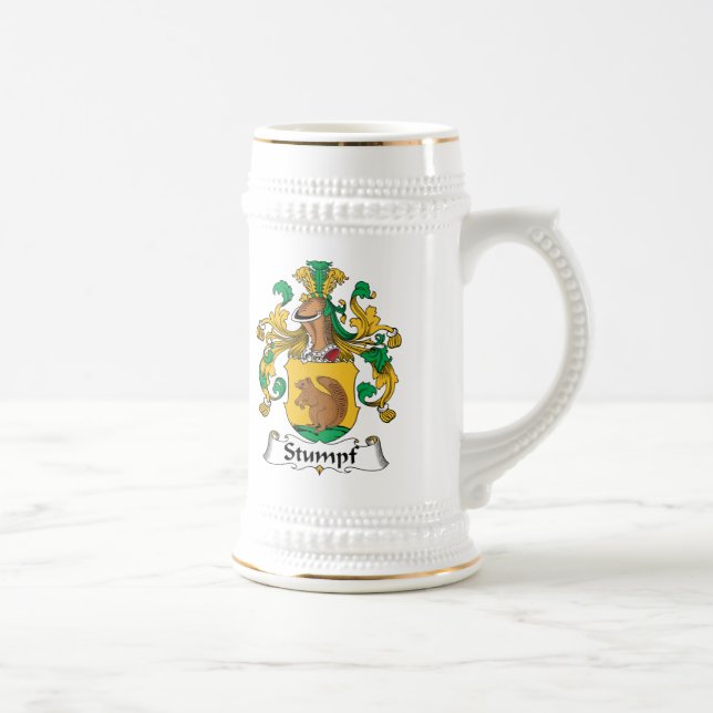 Caneca De Cerveja Crista da família de Stumpf (Direita)