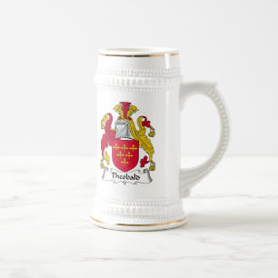 Caneca De Cerveja Crista da família de Theobald