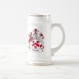 Caneca De Cerveja Crista da família de Trower
