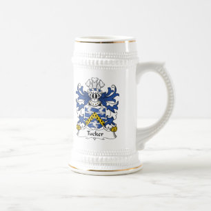 Caneca De Cerveja Crista da família de Tucker