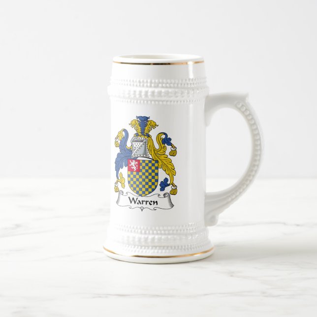 Caneca De Cerveja Crista da família de Warren (Direita)