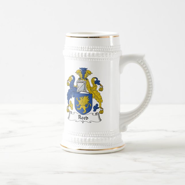Caneca De Cerveja Crista de lingüeta da família (Direita)