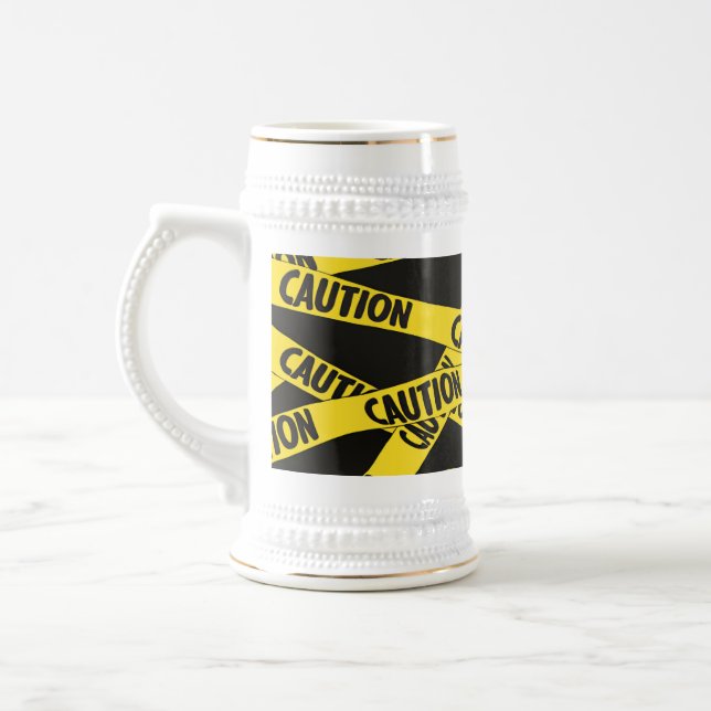 Caneca De Cerveja Cuidado (Esquerda)