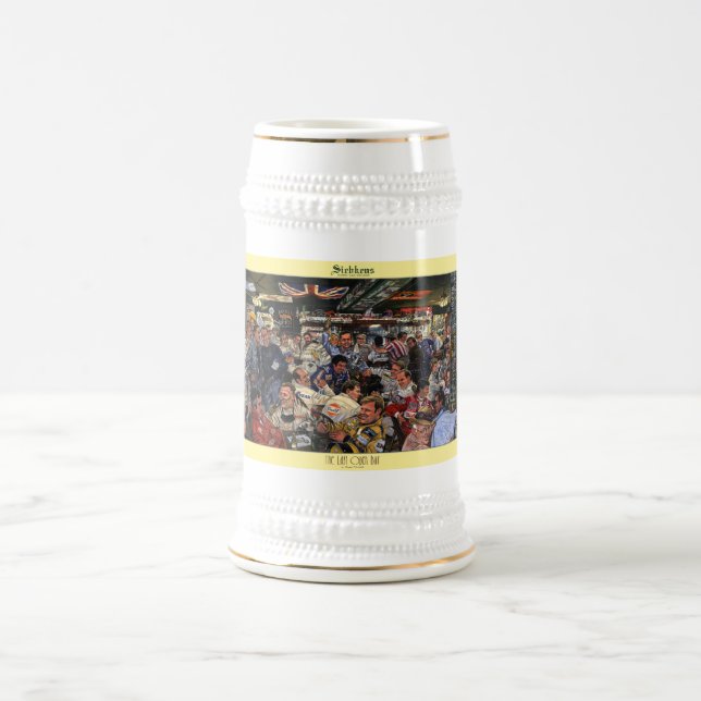 Caneca de cerveja da arte do bar de Siebkens (Centro)