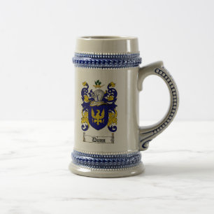 Caneca de cerveja da brasão de Dunn/crista família