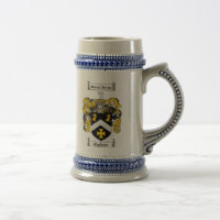 Caneca de cerveja da brasão de Gardner/caneca de
