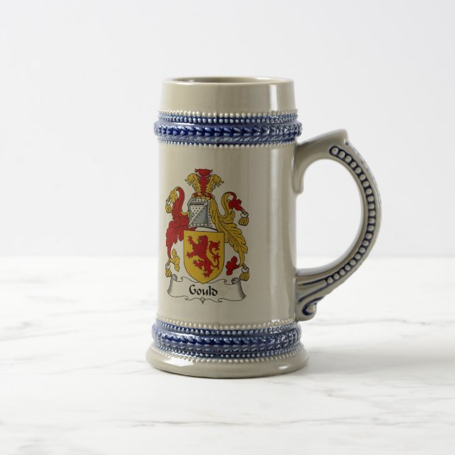 Caneca de cerveja da brasão de Gould - crista da (Direita)