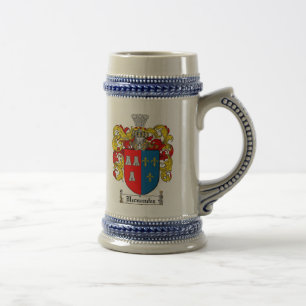 Caneca de cerveja da brasão de Hernández