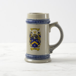 Caneca de cerveja da brasão de Leblanc/caneca de