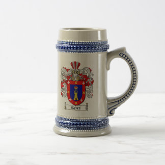 Caneca de cerveja da brasão de Reyes