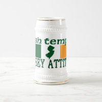 Caneca de cerveja da cerveja da atitude do jérsei
