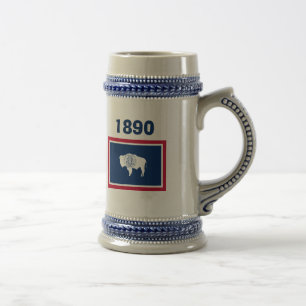 Caneca de cerveja da cerveja da bandeira de