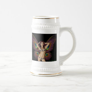 Caneca de cerveja da cerveja da borboleta de