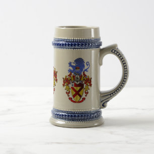 Caneca de cerveja da cerveja da crista da família