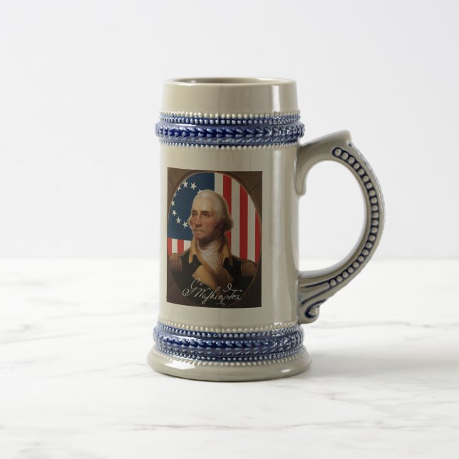 Caneca de cerveja da cerveja de George Washington (Direita)