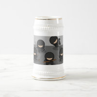 Caneca de cerveja da cerveja de Ninja - presente