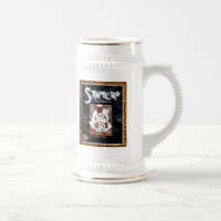 Caneca de cerveja da cerveja de Santero Cubano