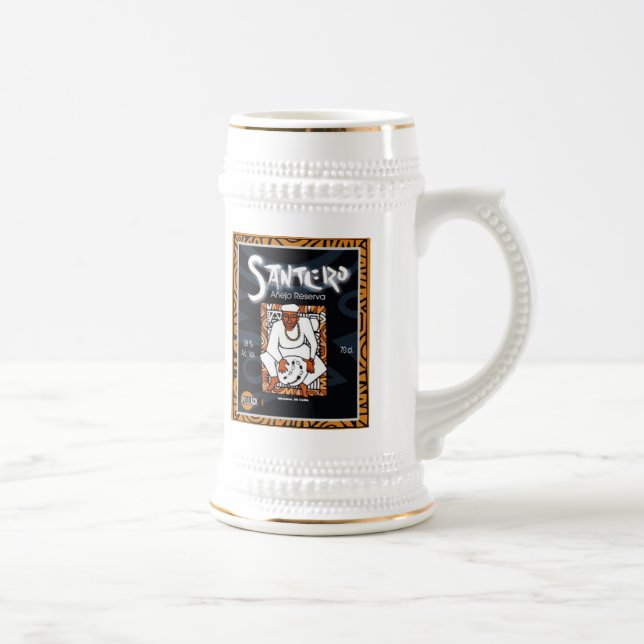 Caneca de cerveja da cerveja de Santero Cubano (Direita)