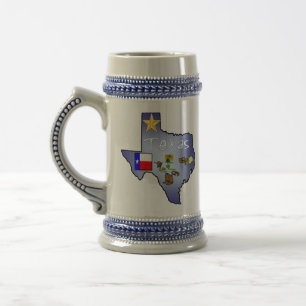 Caneca de cerveja da cerveja de Texas